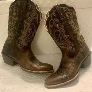 Ariat Legend Chocolate Chip Western Boots
Snip Toe